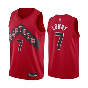 Basketball Jersey 2020-21 Toronto Raptors #7 Kyle Lowry Icon Edition Red Swingman Jersey 169627