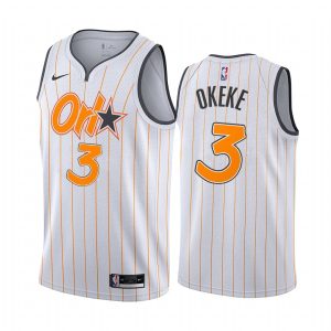 Basketball Jersey 2020-21 Orlando Magic #3 Chuma Okeke City Edition White Swingman Jersey 171677