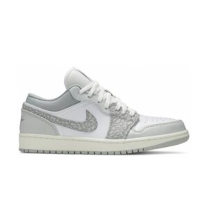 Air Jordan 1 Low Premium Elephant Print Sneakers DH4269 100