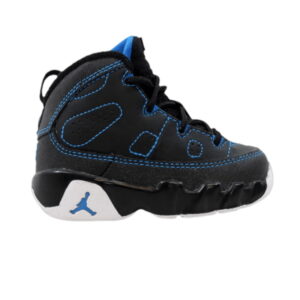 Air Jordan 9 Retro Black Photo Blue TD Sneakers Black/White-Photo Blue 401812 007