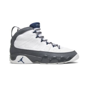 Air Jordan 9 Retro French Blue 2002 Sneakers White/French Blue-Flint Gray 176714