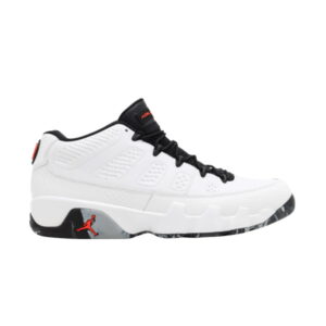 Air Jordan 9 Retro Low Jordan Brand Classic Sneakers White/Infrared 23-Black-Dark Gray-Wolf Gray MNJDLS 738