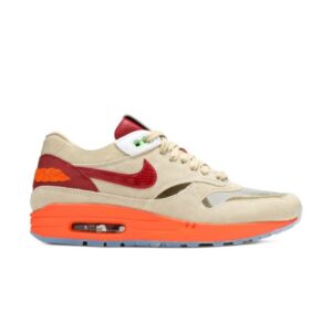 Sneakers CLOT x Nike Air Max 1 Kiss of Death 2021 Net/Deep Red/Orange Blaze DD1870 100