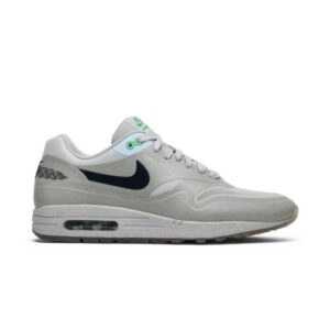 Sneakers CLOT x Nike Air Max 1 SP Kiss of Death 2 (2013) Neutral Gray Neutral Grey/Obsidian/Gamma Green 636462 043