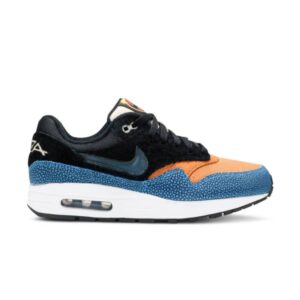 De'Aaron Fox x Nike Air Max 1 Swipa GS sneakers Black/Cinder Orange/Photo Blue/Moon Particle/Desert Ore CJ9888 001