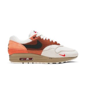 Nike Air Max 1 City Pack Amsterdam Sneakers Red Bark/Khaki-Terra Blush/Dusty Peach CV1638 200