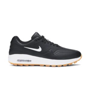 Nike Air Max 1 Golf Black Gum Sneakers Black/Gum Light Brown/Black AQ0863 001