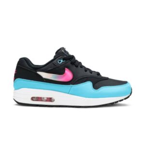 Nike Air Max 1 Jelly Swoosh Black Fuchsia Blue Fury Black/Laser Fuchsia/Blue Fury CI2450 001