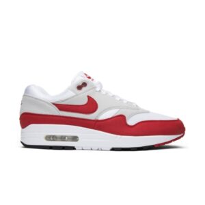 Nike Air Max 1 OG Anniversary Red (2017/2018 Restock Pair) White/University Red/Neutral Grey/Black 908375 103