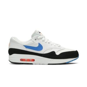 Nike Air Max 1 White Photo Blue Black White/Photo Blue/Total Orange 181454