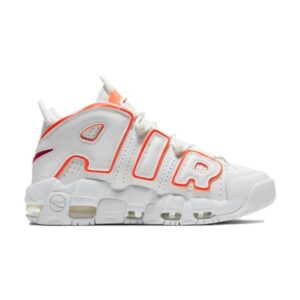 WMNS Nike Air More Uptempo Sunset Sneakers White DH4968 100