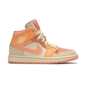 Wmns Air Jordan 1 Mid Apricot Sneakers 189265