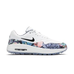 Sneakers Wmns Nike Air Max 1 Golf Tropical Floral (W) White/Purple Dawn/Black BV0658 100