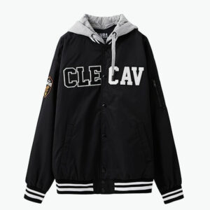 2018 NBA Cleveland Cavaliers Black Jacket with Hood black N182JP010P19