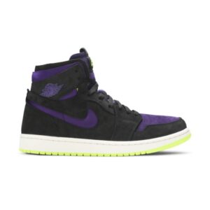 Air Jordan 1 High Zoom Air CMFT Black Court Purple Lemon Venom (W) Pink CT0979 001