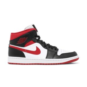 Air Jordan 1 Mid Black Gym Red 554724 122