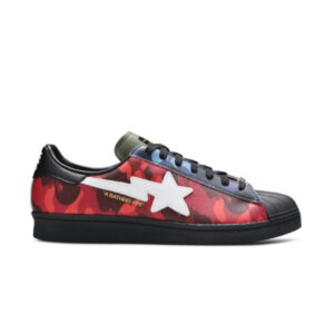 BAPE x Adidas Superstar Mixed Camo Sneakers GZ8982