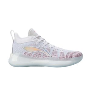 Sneakers Li-Ning Yushuai 13 White Cinnabar Red Orange ABAQ013 1