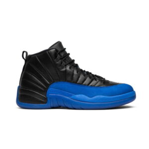 Air Jordan 12 Retro Game Royal Sneakers Black/Game Royal/Metallic Silver 130690 014