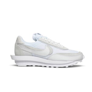 Sacai x Nike LDWaffle White Nylon Sneakers BV0073 101