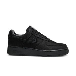 Stussy x Nike Air Force 1 Low Triple Black CZ9084 001