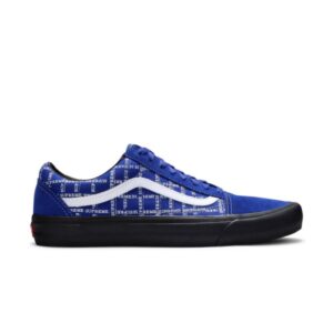 Supreme x Vans Old Skool Pro Logo Pattern Sneakers – Royal VN0A45JC2YX