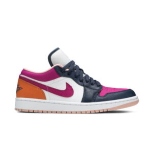 Wmns Air Jordan 1 Low SE Mismatched – Purple Magenta DJ4342 400