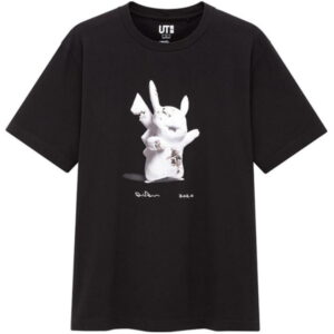 Daniel Arsham x Pokemon x Uniqlo Pikachu Tee (US Mens Sizing) Black White 211837