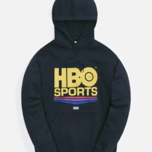 HBO Sports x Kith Vintage Hoodie Black Cream KH2688 101