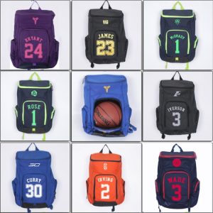 NBA Players Basketball Training Backpack Black 210763