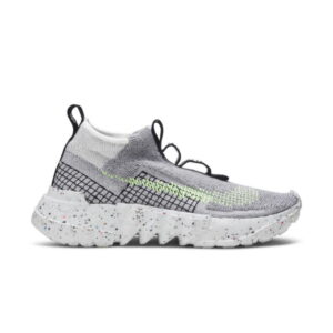 Nike Space Hippie 02 Gray Volt Sneakers Black CQ3988 002