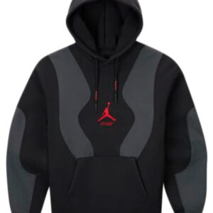 OFF-WHITE x Jordan Hoodie Black Tang 216878