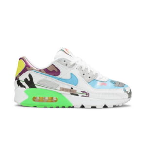 Ruohan Wang x Nike Air Max 90 Flyleather White CZ3992 900