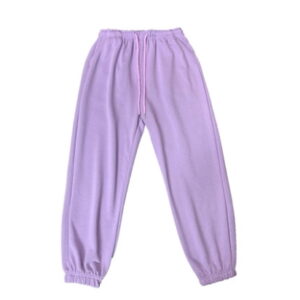 Sweatpants 2021 Hip-hop Style Sweatpants Monochromatic Purple violet 66620