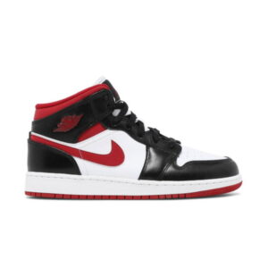 Air Jordan 1 Mid GS Black Gym Red DJ4695 122