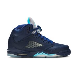 Air Jordan 5 Retro BG Pre-Grape Sneakers Grey 440888 405