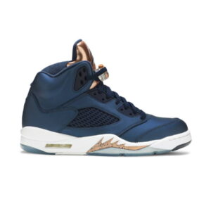 Air Jordan 5 Retro Bronze Sneakers White 136027 416