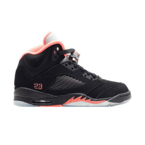 Air Jordan 5 Retro GS Black Alarming Sneakers 440892 001