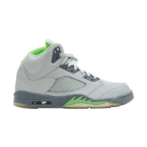 Air Jordan 5 Retro GS Green Bean Sneakers Black 134092 031