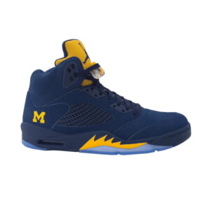 Air Jordan 5 Retro Michigan PE Sneakers 636 645668