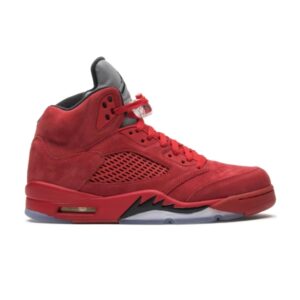 Air Jordan 5 Retro Red Suede Sneakers 136027 602