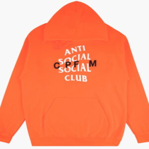 Anti Social Social Club x CPFM Hoodie Orange Cream 0657 1SS170106xCH ORAN