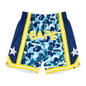 BAPE ABC Basketball Shorts Blue blue 243590