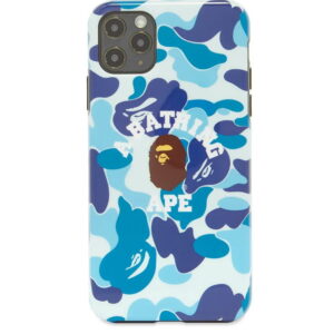 Protective case BAPE ABC Camo College iPhone 11 Pro Max Case Blue blue 239995