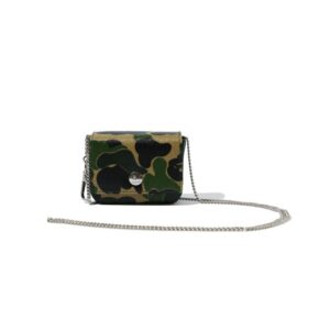 BAPE ABC Camo Micro Shoulder Bag Green green 241005