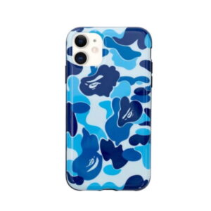 Protective case BAPE ABC Camo iPhone 11 Case Blue blue 244980