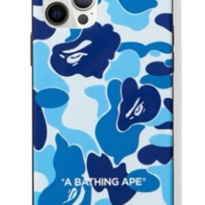 Protective case BAPE ABC Camo iPhone 12 PRO MAX Case Blue Grey 239937