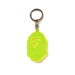 Keychain BAPE Ape Head Reflective Keychain (FW20) Yellow yellow 240400