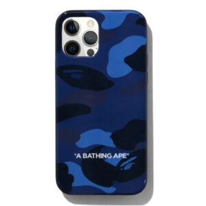 Protective case BAPE Color Camo iPhone 12/12 Pro Case Navy Black 243334