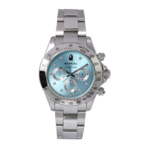 Wristwatch BAPE Type 3 Bapex Watch Silver silver 241621